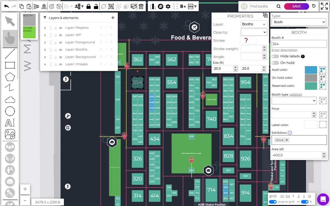 Modify floor plan yourself