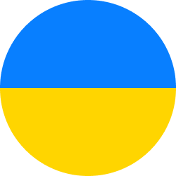 ukraine flag round xs